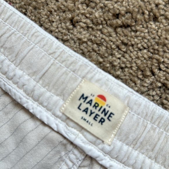 Marine Layer Cotton Gauzy Saturday Beach Pant in Sand - Picture 7 of 12